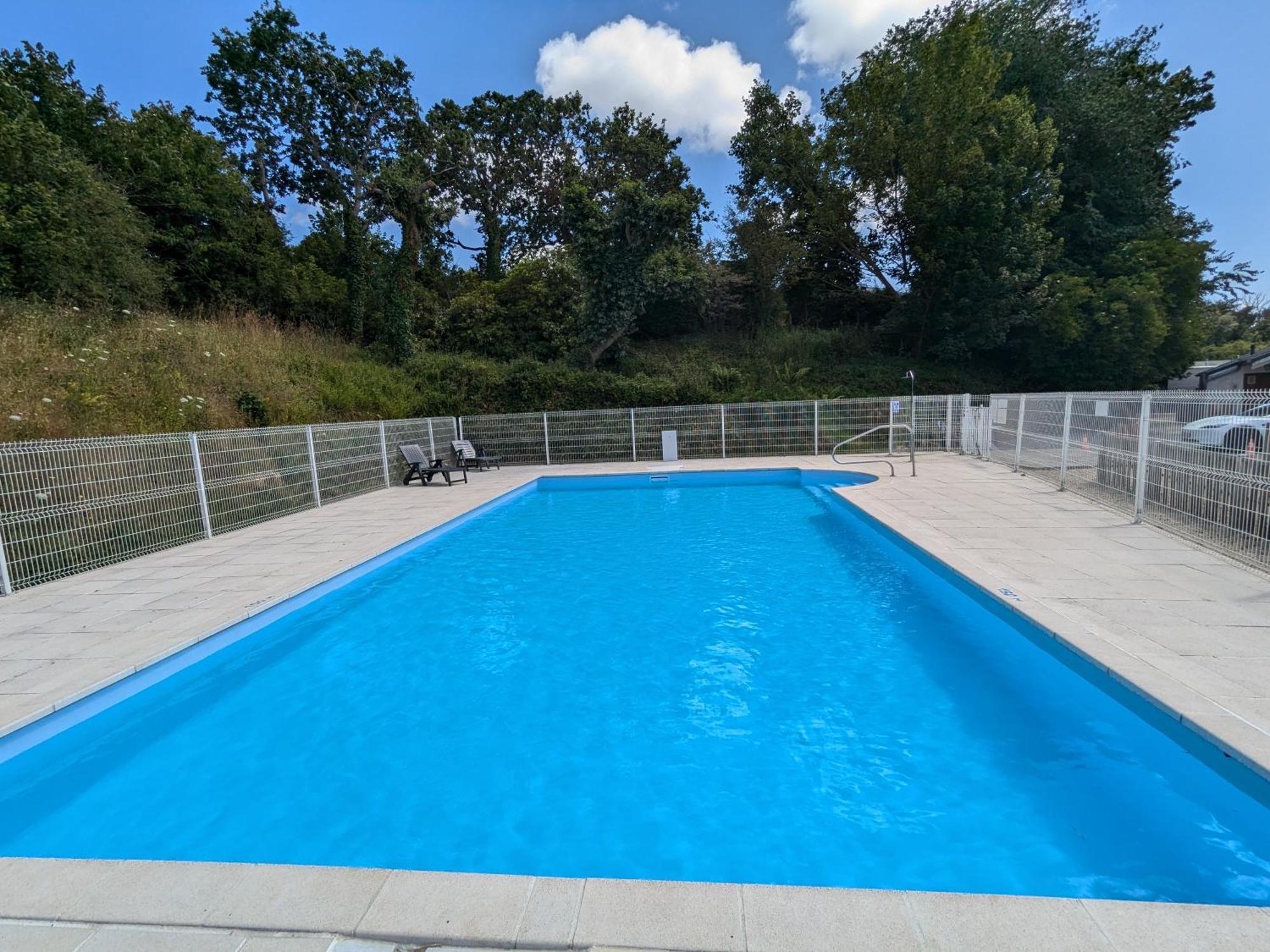 Grand Mobilhome 4 Pers 2025 - Granit Rose - Piscine Kermaria-Sulard Exteriér fotografie